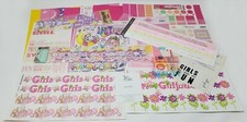 Jolee's Others - Girls Girls Pink Scrapbook - 12 x 12 Papers, Stickers, More