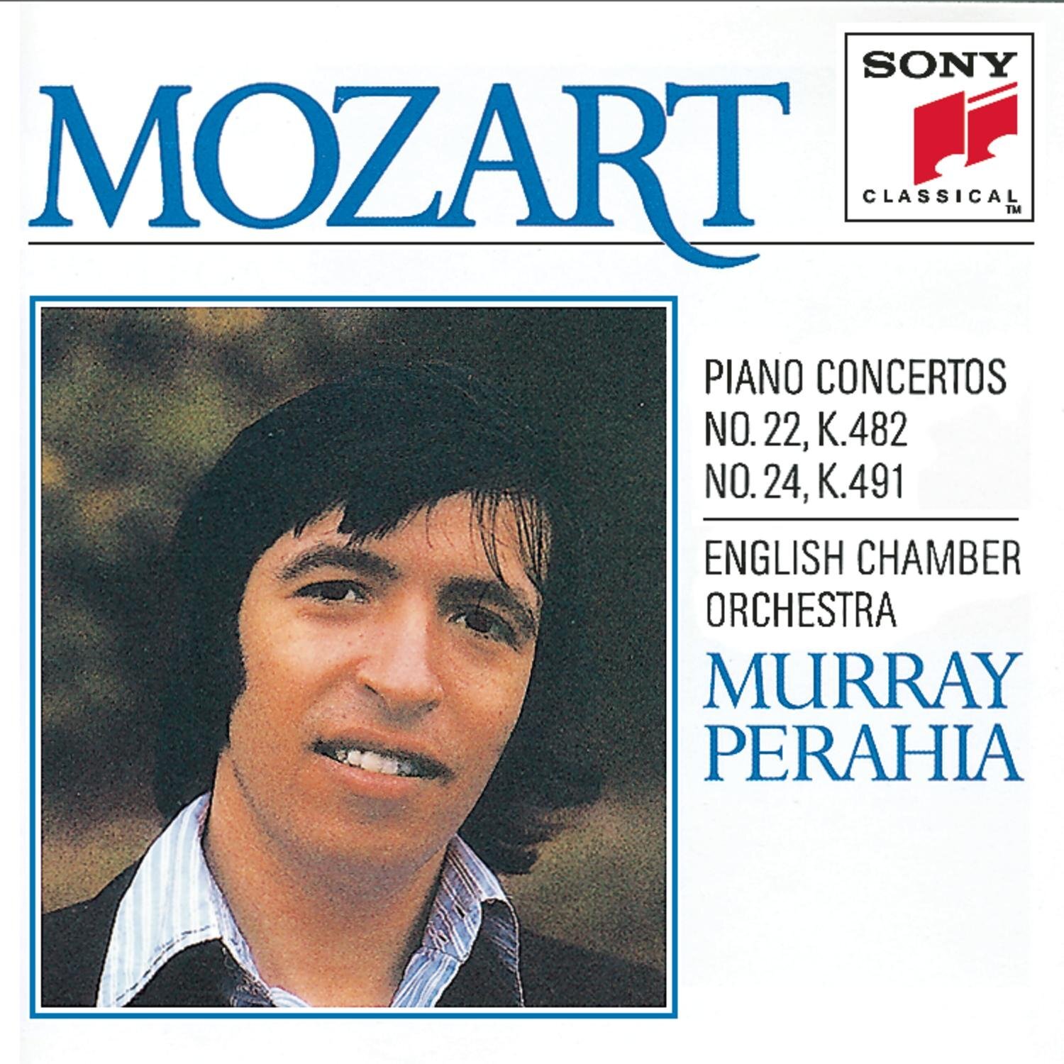Murray Perahia Mozart: Piano Concerti No. 22, K. 482 & No. 24, K. 491 (CD)