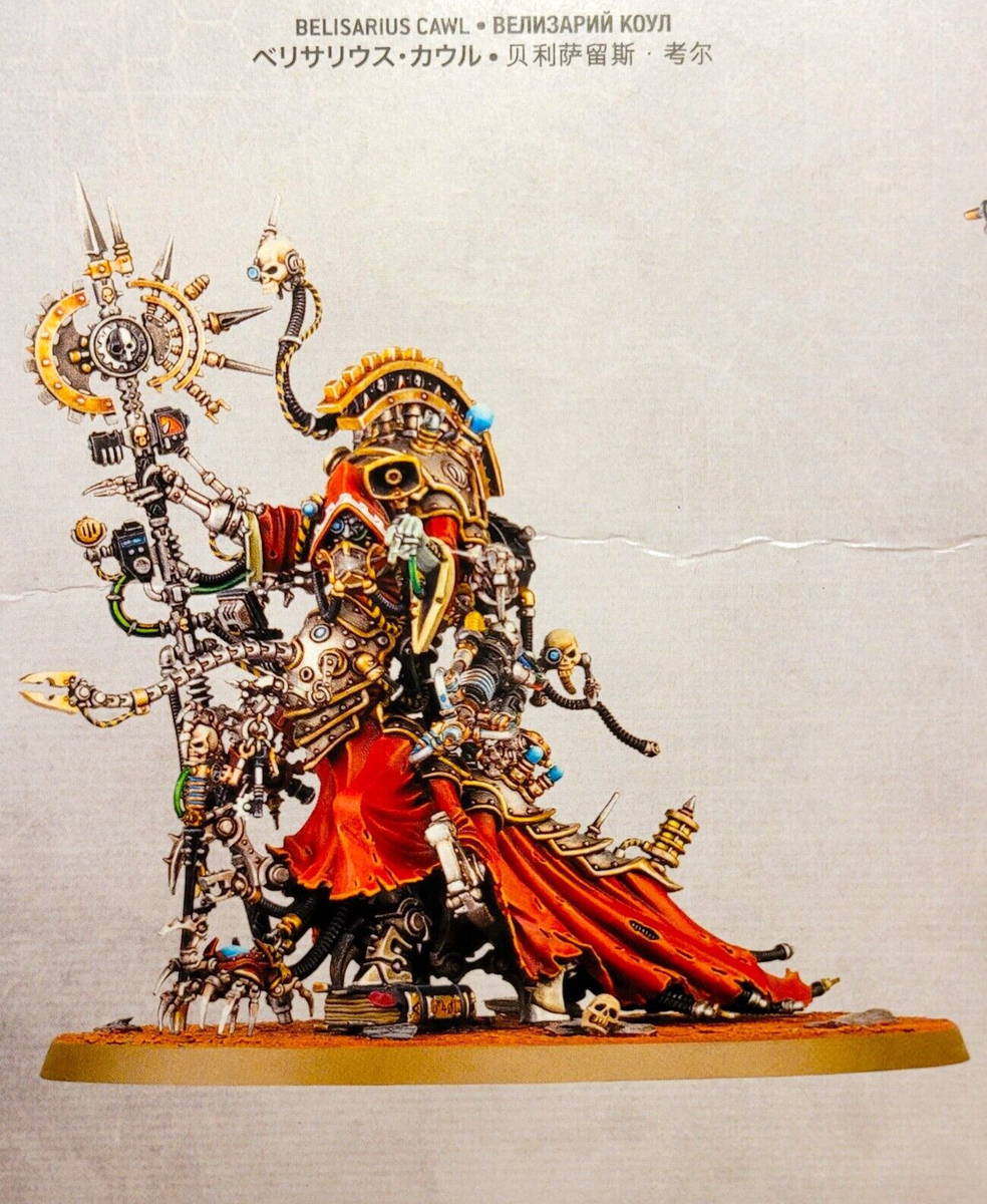 Belisarius Cawl – Warhammer 40K – Figurine Adeptus Mechanicus Neuve