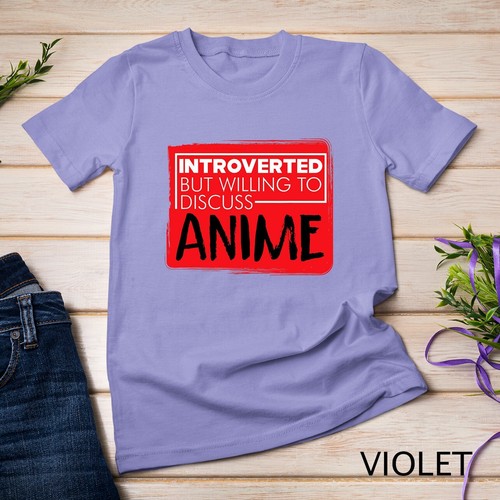 Divertida Anime Japonesa Animación Amantes Pun Quote Hombres Mujeres Camiseta Unisex Camiseta - Imagen 14 de 15