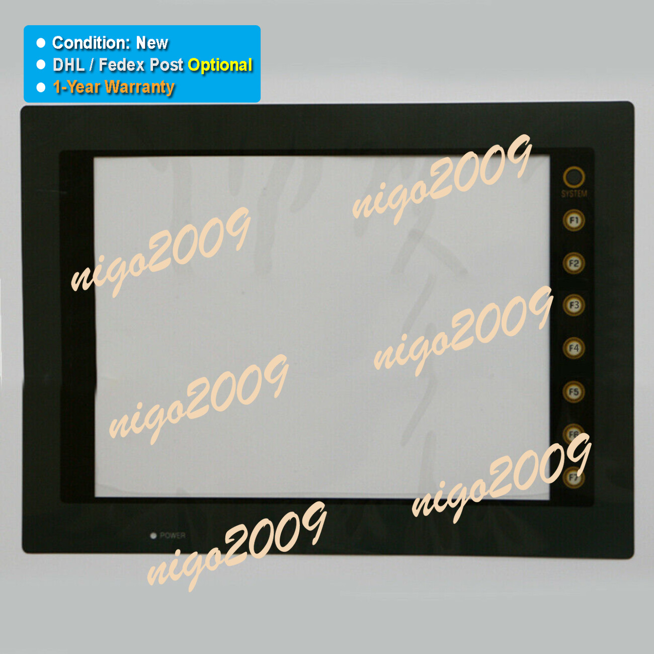 Overlay Fit for Fuji UG430H-SS1 Touch Panel Protective Film 1-Year Warranty *