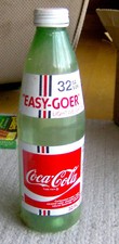 vintage 1970s 1st Generation PLASTIC COCA COLA bottle MONSANTO 32 OZ COKE rare