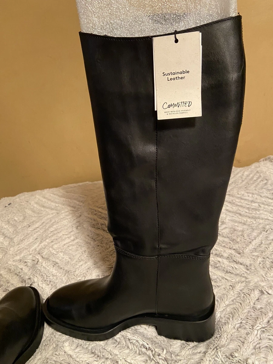 Bottes top cuir mango