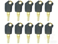 10 Heavy Equipment Key Set Ignition Keys for CAT Caterpillar New Style 5P8500