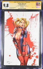HARDLEE THINN #NN SS SDCC MARAT HARLEY DEADPOOL HOMAGE Premiere Ed comic cover