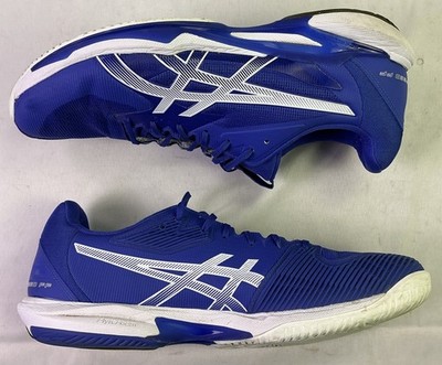 Asics Men's Solution Speed FF 3 Tennis Shoes-Dark Cobalt-Size: 14