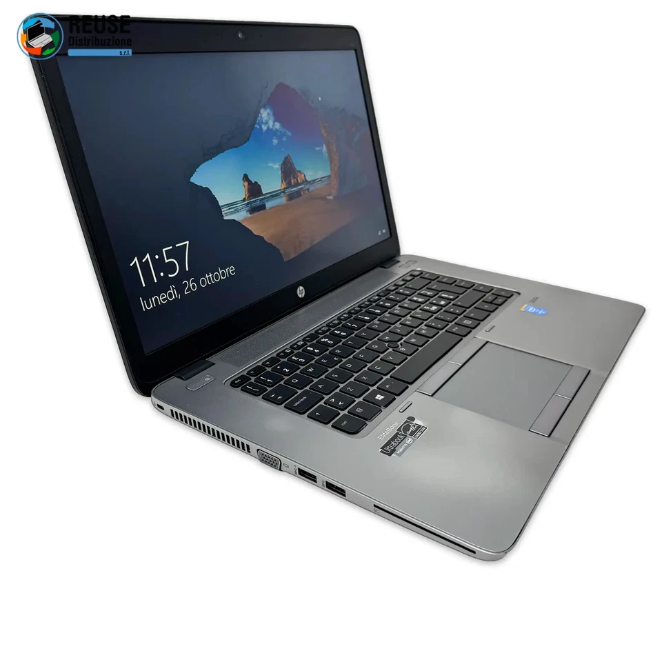 HP EliteBook 850 G2 · i7-5600U · 16GB · 480GB, foto 2 di 5