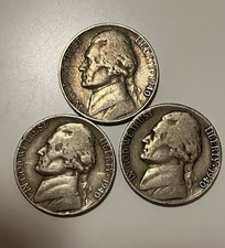 1940 P.D.S. Jefferson Nickel As Shown