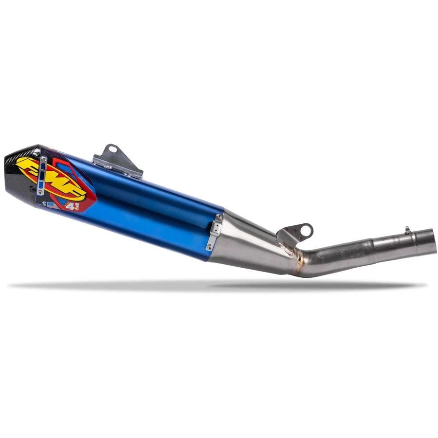 FMF Titanium Blue Motorcycle Silencers, Mufflers and Baffles for