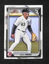 2024 Bowman Draft - Jeral Perez #BD-154 White Sox