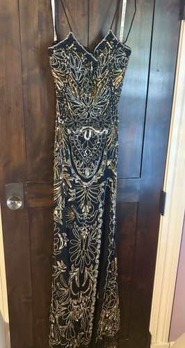 Atiana's Boutique Black Beaded