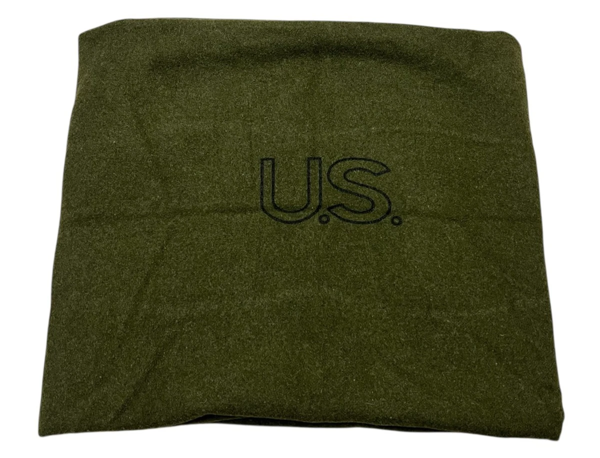 Vintage Wool Army Blanket In Collectible Blankets for sale | eBay
