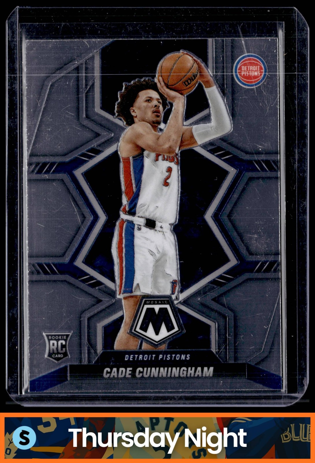 2021 PANINI MOSAIC #203 CADE CUNNINGHAM RC ROOKIE