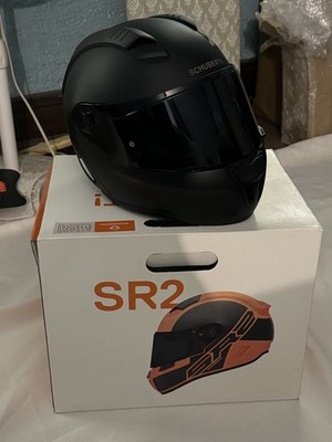 SCHUBERTH SR2 Matte Black Helmet Size Small, Like New, Discontinued, Both Visors