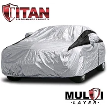 Titan Premium Multi-Layer PEVA Car Cover for Sedans 186-202". Waterproof/UV-NEW!