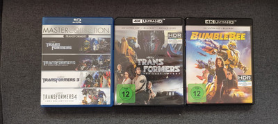 Transformers 1-6 Blu Ray & 4K UHD