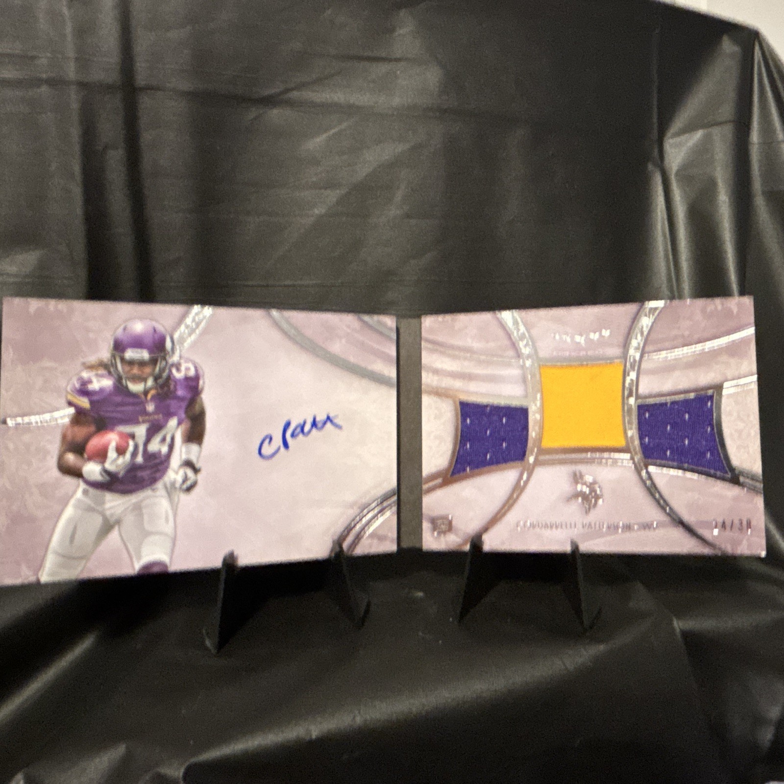 Topps 2013 Five Star Cordarrelle Patterson Vikings Rookie Auto Booklet 24/38