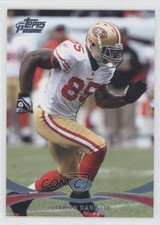 2012 Topps Prime Retail Blue Vernon Davis #58 0w8