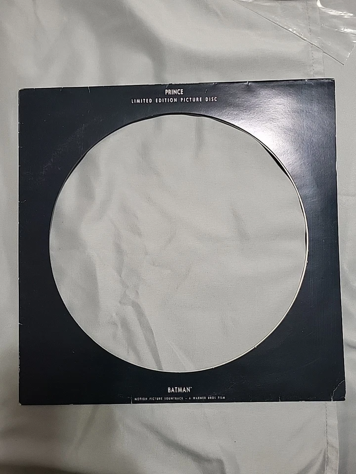 Prince Batman Limited Edition Picture Disc LP Vinyl Album RARE Foto 2 de 4