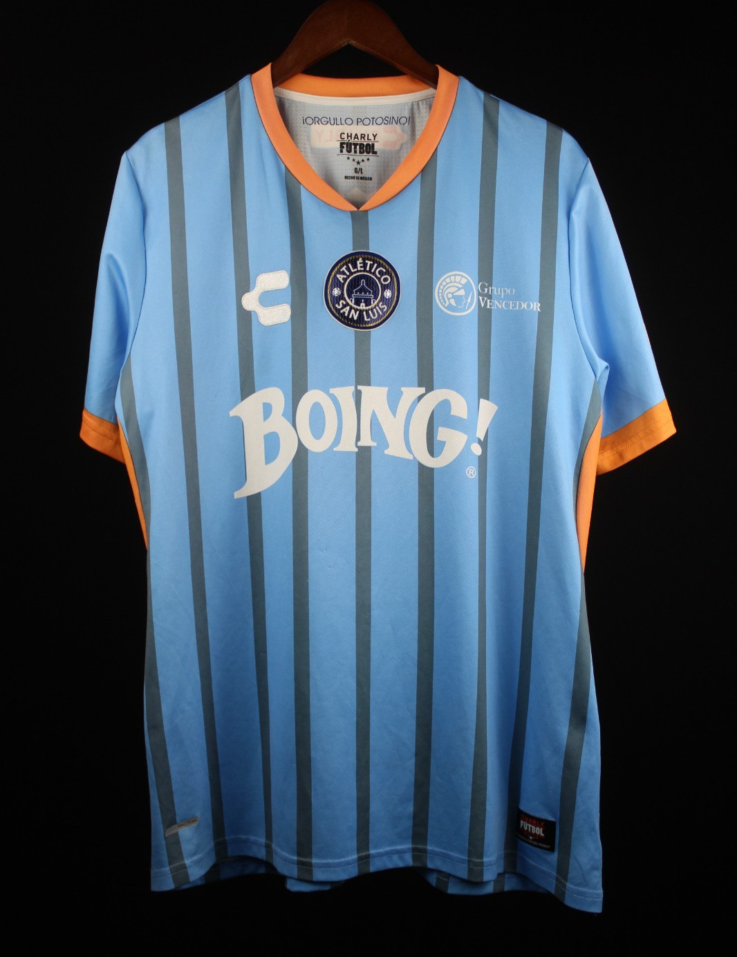 Club Deportivo San Luis FC Authentic CHARLY Jersey Size Large 2014-2015