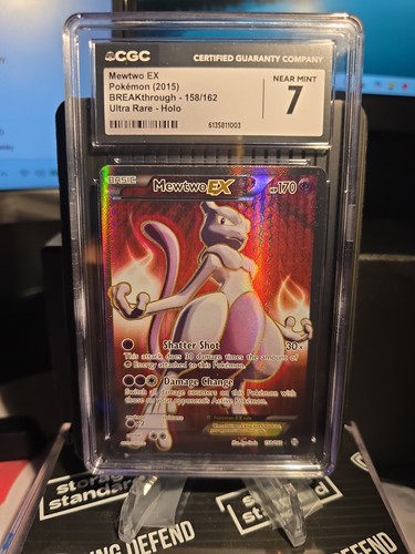 Mewtwo-EX graded CGC 7 for sale on eBay