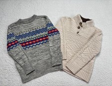 Cat Jack set of 2 Pullover Boys sweater size 4/5T
