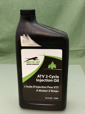 NEW GENUINE ARCTIC CAT 2-CYCLE INJECTION OIL 1 QT