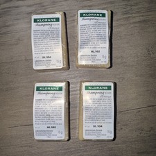 Barra de champú sólido de mango klorane A La Mangue tamaño de viaje 4x