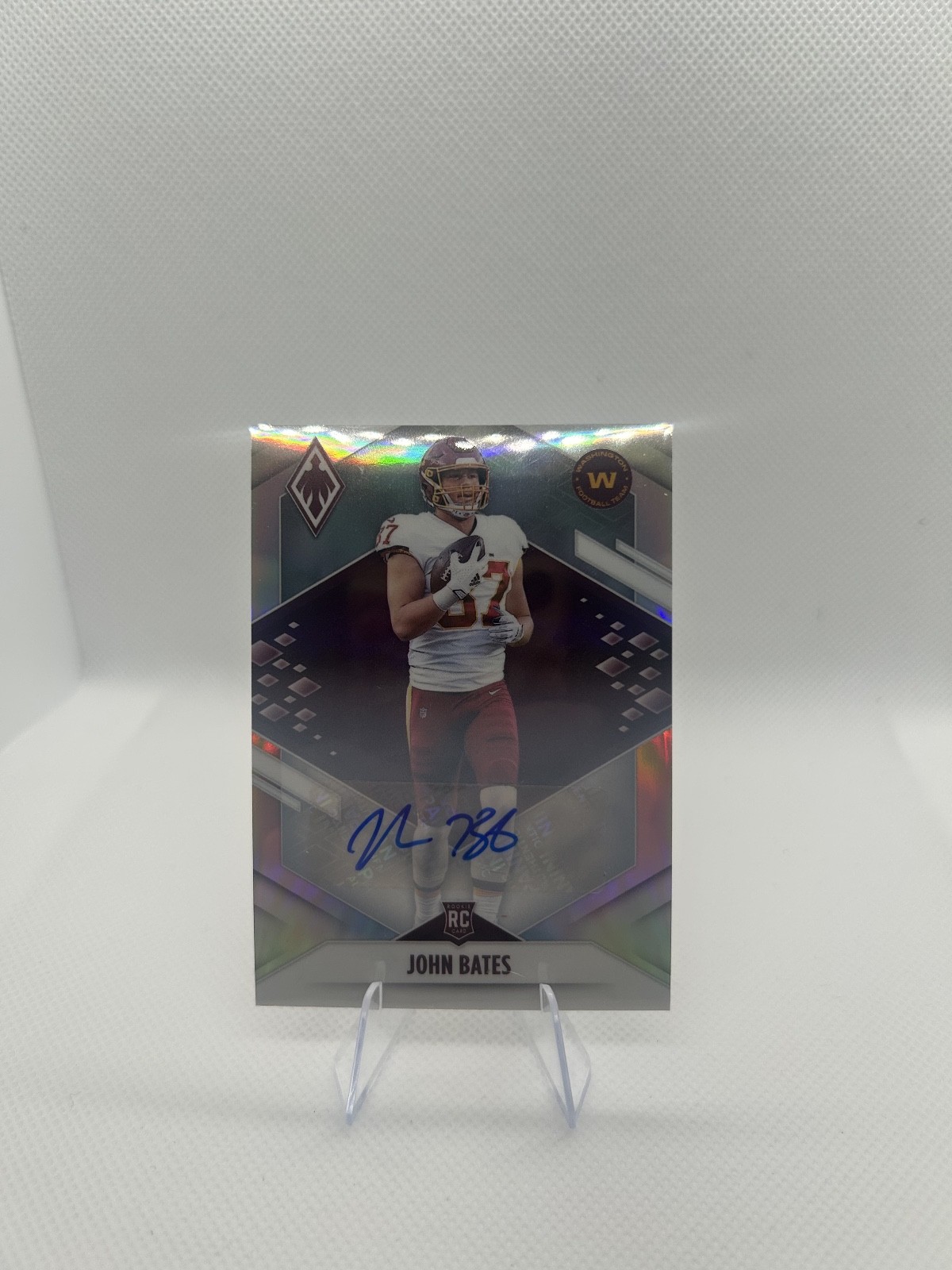 John Bates Panini Phoenix #192 Autograph