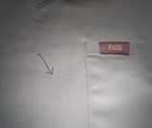 Figs Catarina One Pocket Seaglass Women’s Scrub Top Size Large — photo 6