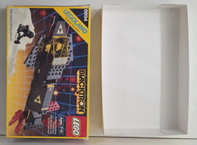 VINTAGE LEGO 6894 BLACKTRON INVADER 100% PARTS COMPLETE w VG BOX MANUALS EUC!