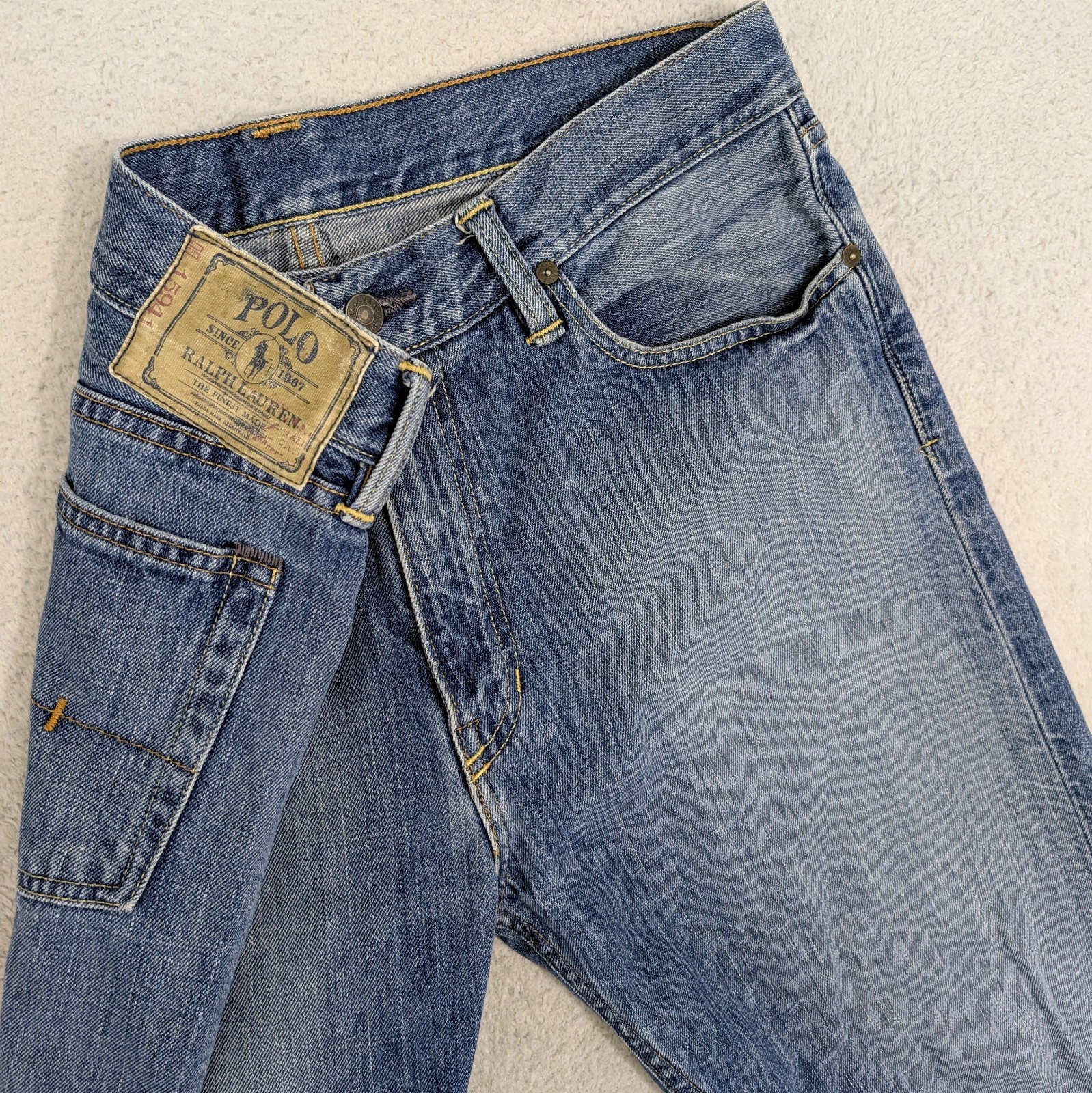 Men's 34x30 Denim Classic Fit Straight Leg