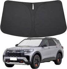 Windshield Sun Shade for Front Window Shade Visor for Ford Explorer 2020-2025
