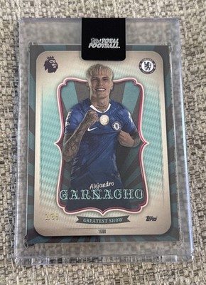 Alejandro Garnacho Topps Total Football /99 - Greatest Show Serial #02/99 - Rare