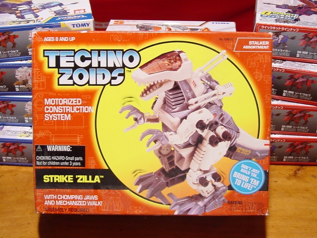 ロボット TECHNO ZOIDS STRIKE 'ZILLA Techno Zoids Technozoids STRIKE ZILLA - Mint New in Box | eBay