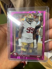 2025 Topps Chrome Alfred Collins #RRA-ACO (RC) Autograph Variation Pink /250