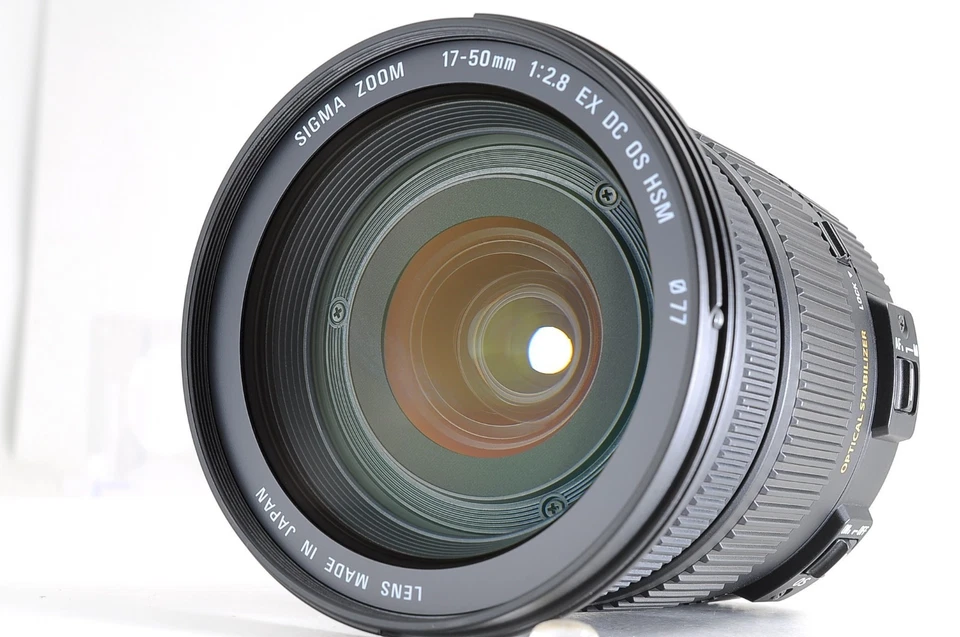 Lente SIGMA 17-50 mm F/2,8 EX DC OS HSM para montura Canon EF - casi como nueva - falta capucha Foto 3 de 4