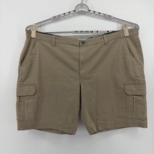 RedHead Mens 52 Khaki Cargo Shorts Stretch Cotton Utility Hiking Outdoor