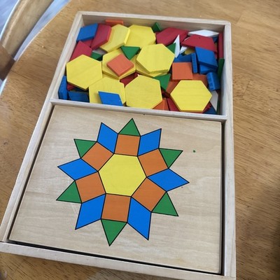 MELISSA & DOUG Pattern Blocks & Boards Toy
