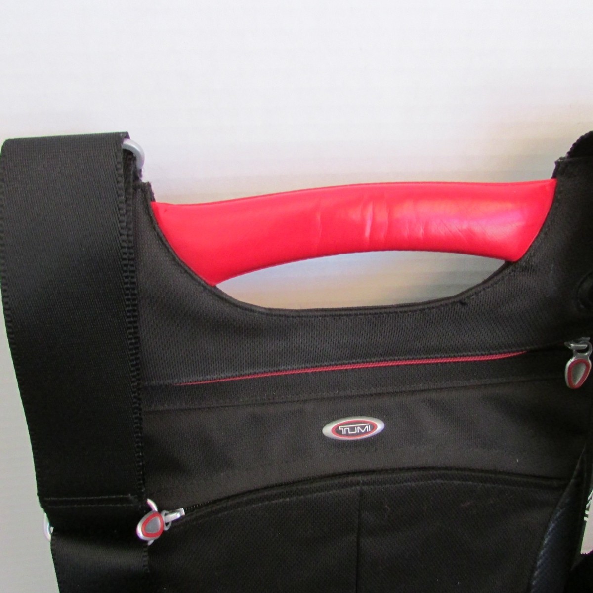 TUMI DUCATI T3 collab Shoulder Crossbody red black travel luggage