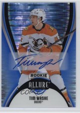 2025-26 Upper Deck Allure Rookies Blue Line Auto 24/35 Tim Washe #109 Auto 11jd