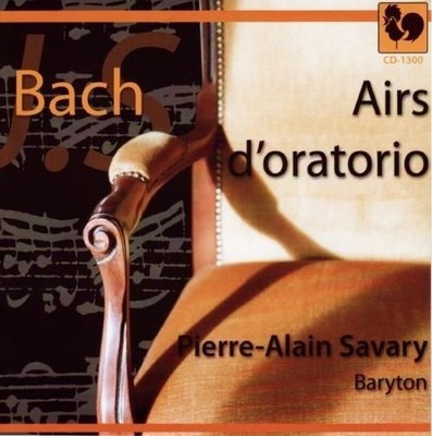 Audio Cd - Johann Sebastian Bach - Airs D'Oratorio  - Gallo-vde -D- Neu