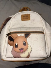 Authentic Pokémon Eevee Loungefly Mini Backpack Rare