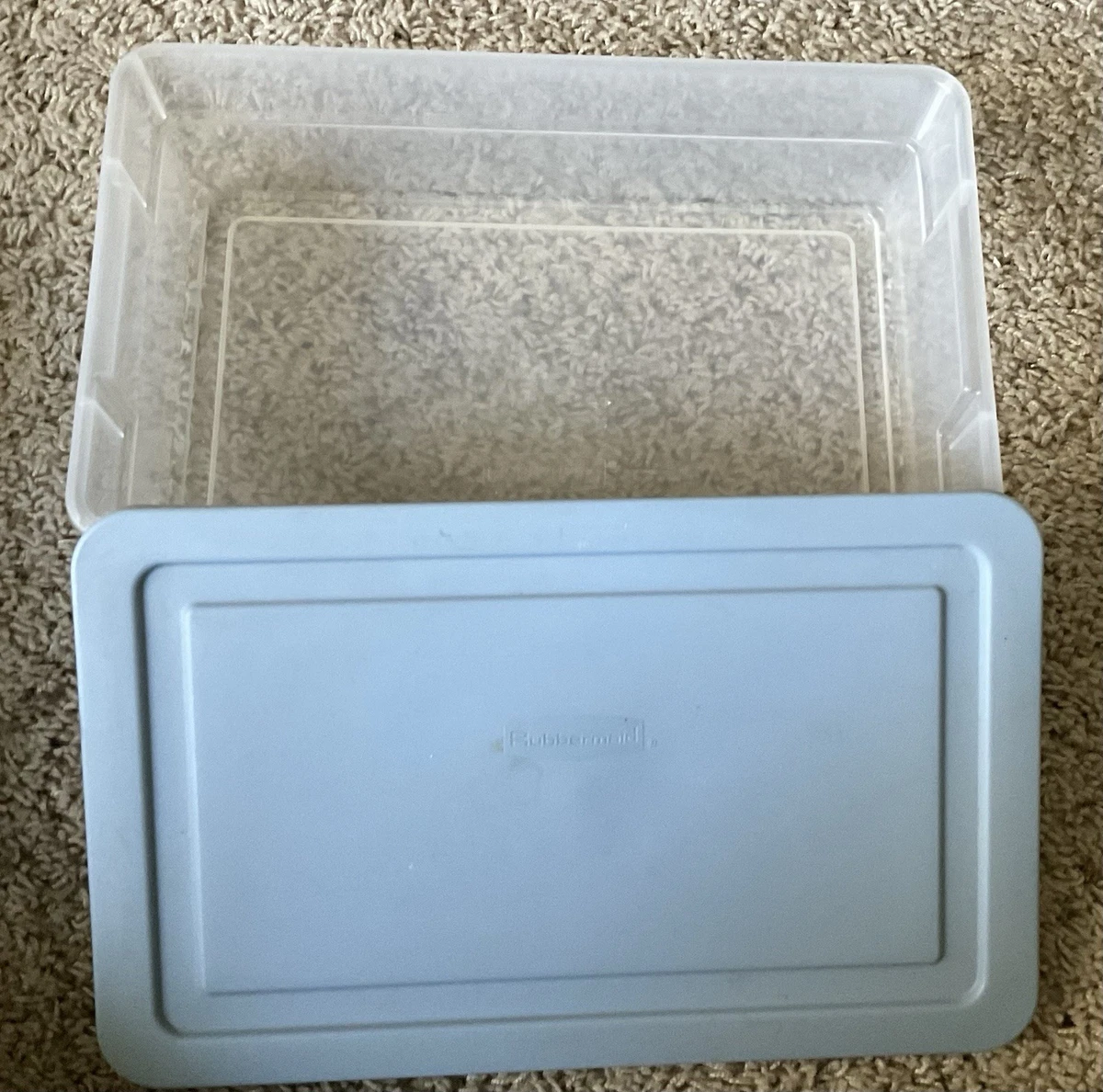 25+ Rubbermaid Plastic Container Home Storage Boxes for sale