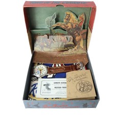 Fossil Roy Rogers  Trigger King of the Cowboys Watch Bandana Gift Set Box 1993