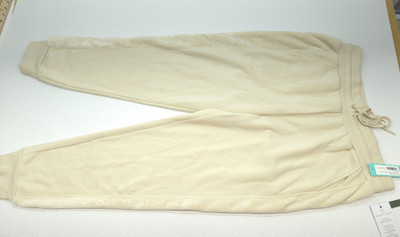 Threads 4 Thought Tan Connie Fleece Sherpa Jogger Sweatpants Women's XL
