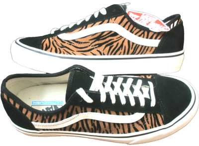 Vans Women's Style 36 Decon Sf Animal Stripes shoes Black Marshmallow Size 6  