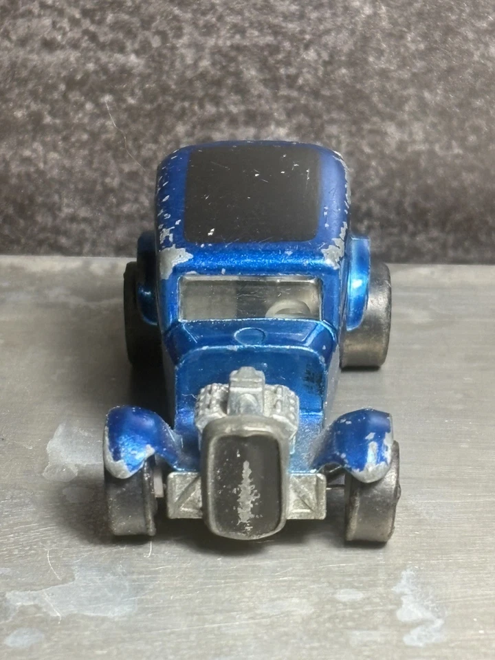 Винтажный Redline Hot Wheels синий 1968 классический 32 Ford Vicky США - Изображение 3 из 4