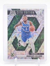 DAMIAN LILLARD 2024-25 MOSAIC CITY EDITION INTERNATIONAL PRIZM #285 BUCKS Q5722
