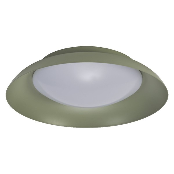 Led Deckenleuchte GrüN Metall Osram 3000 K Click-Dim Ø31Cm Flur Deckenlampe BüRo-image